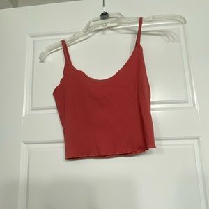 Pink/Red Cropped Tanktop